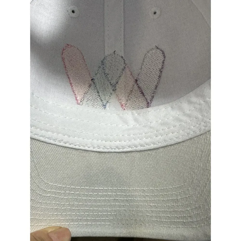 Baseball Hat Logo Letter W Off White Adjustable Pink Blue Purple Golf Sun